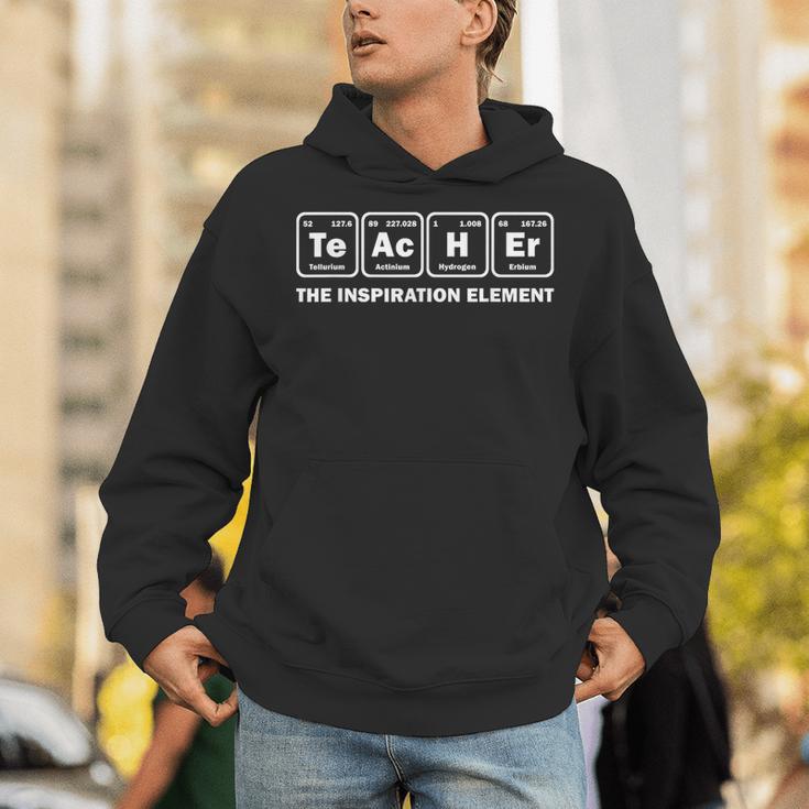 Teacher The Inspiration Element Periodic Table Word Science Unisex Hoodie, Science Teacher Hoodies, funny gift