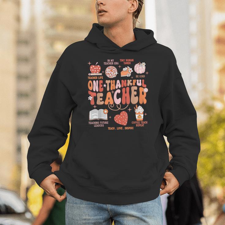 Teacher Thanksgiving Shirt Women One Thankful Teacher Fall Unisex Hoodie, funny gift Teacher Thanksgiving Shirt Women One Thankful Teacher Fall Unisex Hoodie, funny gift