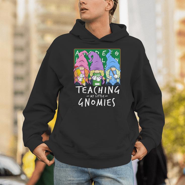 Teaching My Little Gnomies With Gnome For Teacher Women Unisex Hoodie, funny gift