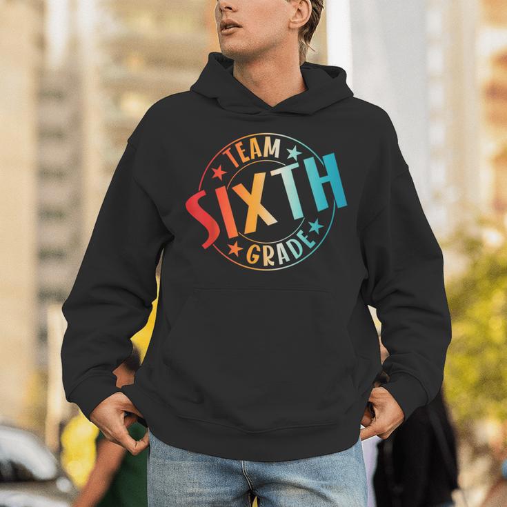 Team Sixth Grade Teacher Student Back To School 6th Grade Unisex Hoodie, funny gift Team Sixth Grade Teacher Student Back To School 6th Grade Unisex Hoodie, funny gift
