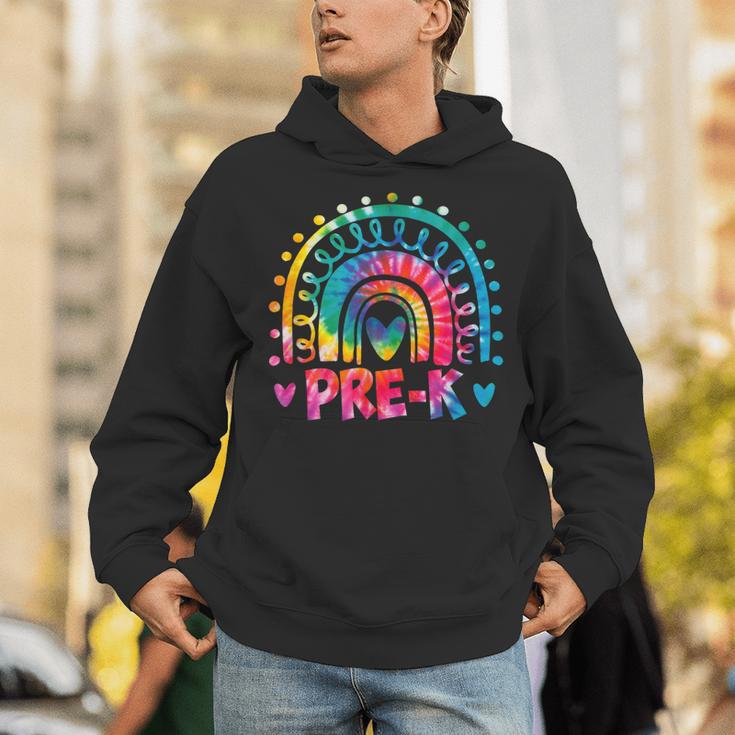 Tie Dye Prek Teacher Rainbow Preschool Back To School Girl Unisex Hoodie, funny gift Tie Dye Prek Teacher Rainbow Preschool Back To School Girl Unisex Hoodie, funny gift