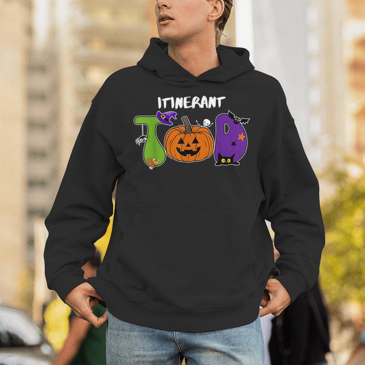 TOD Itinerant Teacher Of The Deaf Halloween ASL Interpreters Unisex Hoodie, funny gift TOD Itinerant Teacher Of The Deaf Halloween ASL Interpreters Unisex Hoodie, funny gift