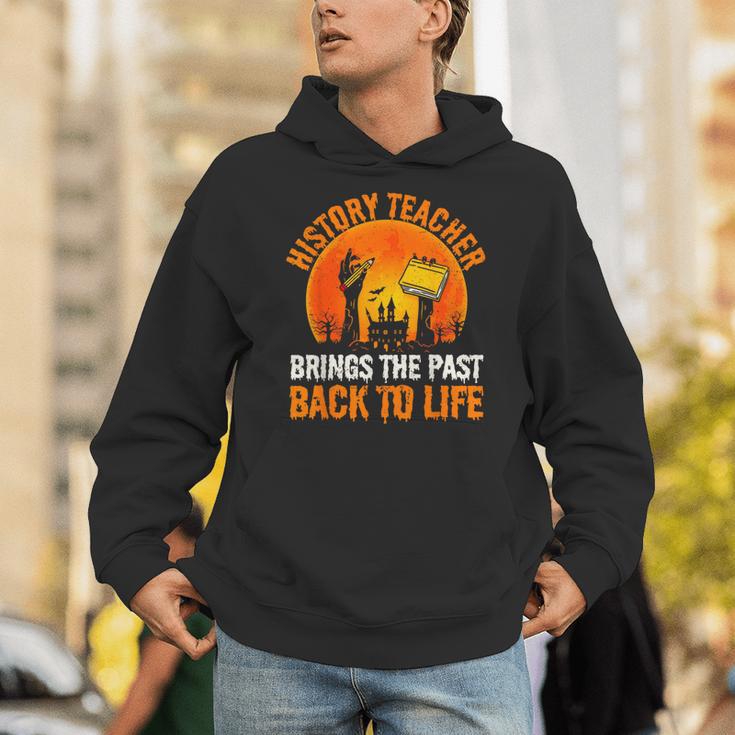 History Teacher Brings Past Back To Life Halloween Zombie Unisex Hoodie, History Teacher Hoodies, funny gift History Teacher Brings Past Back To Life Halloween Zombie Unisex Hoodie, History Teacher Hoodies, funny gift