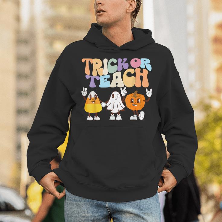 Trick Or Teach Cute Halloween Teacher Unisex Hoodie, funny gift Trick Or Teach Cute Halloween Teacher Unisex Hoodie, funny gift