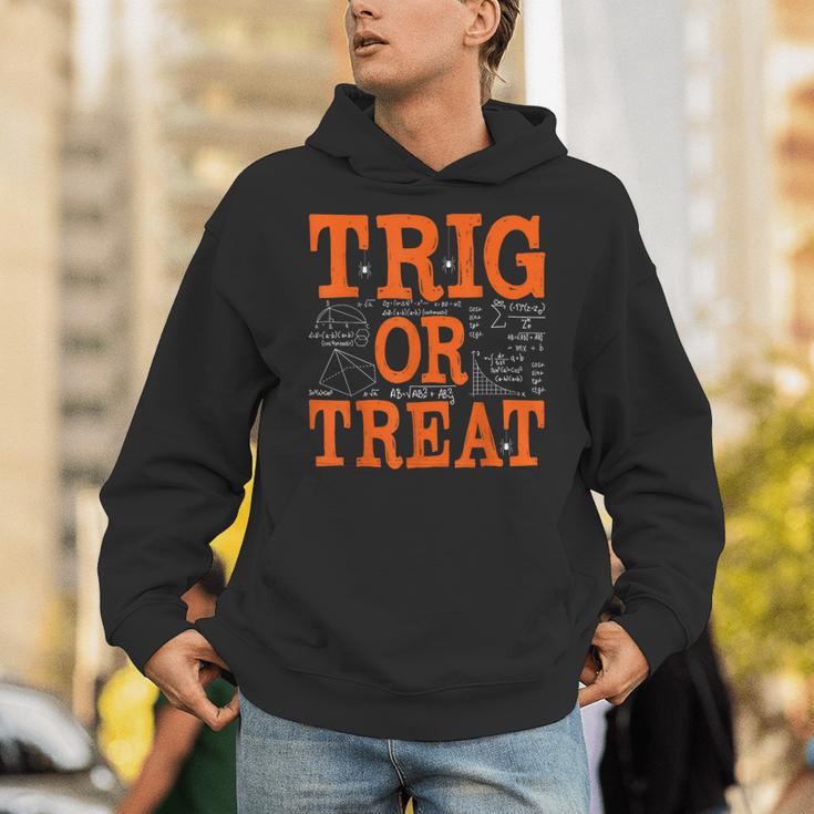 Trig Or Treat Trigonometry Math Teacher Halloween Unisex Hoodie, funny gift Trig Or Treat Trigonometry Math Teacher Halloween Unisex Hoodie, funny gift