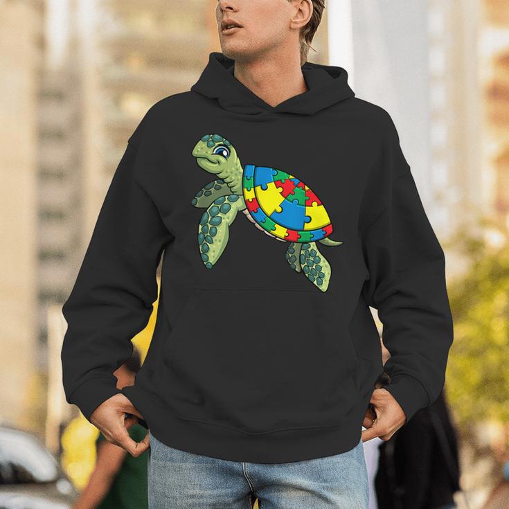 Turtle Puzzle Pieces For Autism Awareness Kids Women Teacher Unisex Hoodie, funny gift Turtle Puzzle Pieces For Autism Awareness Kids Women Teacher Unisex Hoodie, funny gift