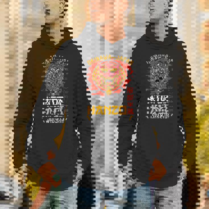 Warrior Warrior 沖縄 日本 はっとり 半蔵 剣と寿司 パーカー