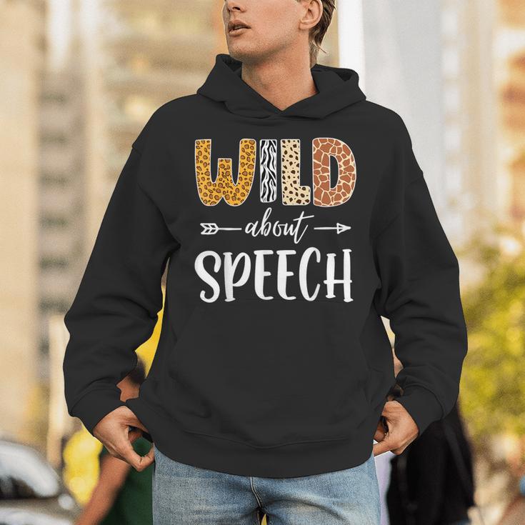 Wild About Speech SLP Leopard Teacher Back To School Kids Unisex Hoodie, funny gift Wild About Speech SLP Leopard Teacher Back To School Kids Unisex Hoodie, funny gift