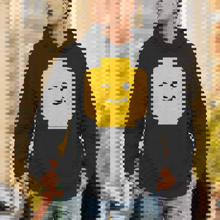 Winking Winky Face ミニフィグ ブリックトイtシャツ パーカー
