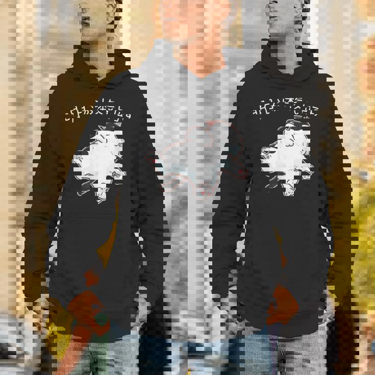 「明日から本気出す」 猫 ネコ好き 面白い 筆文字 ユーモア満点 おもしろ パーカー