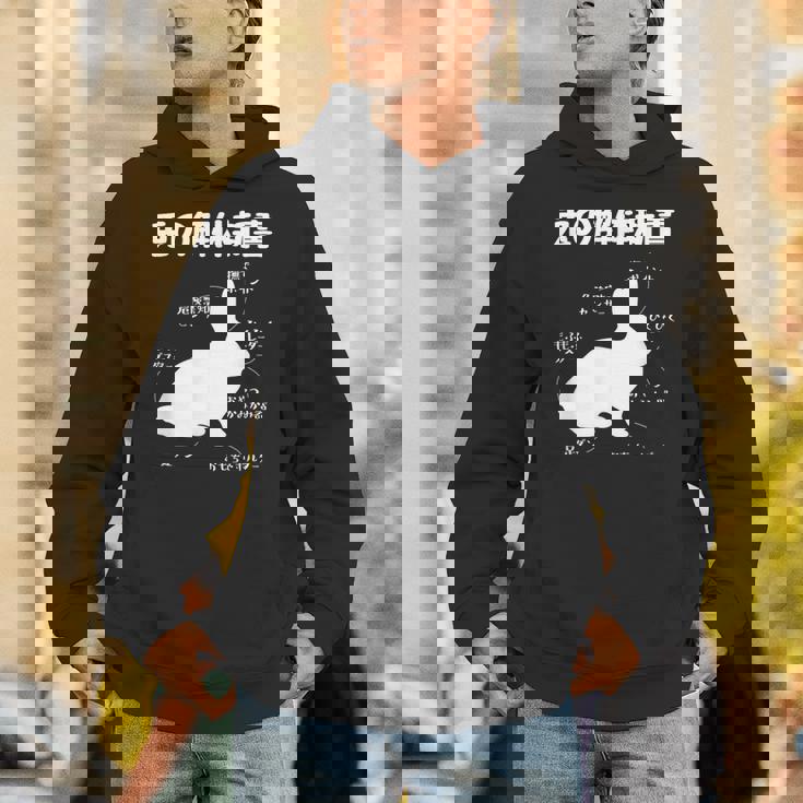 うさぎの解体新書 ウサギ好き うさぎ好き うさぎの飼い主 おもしろ かわいい うさぎ 兎 ウサギ パーカー