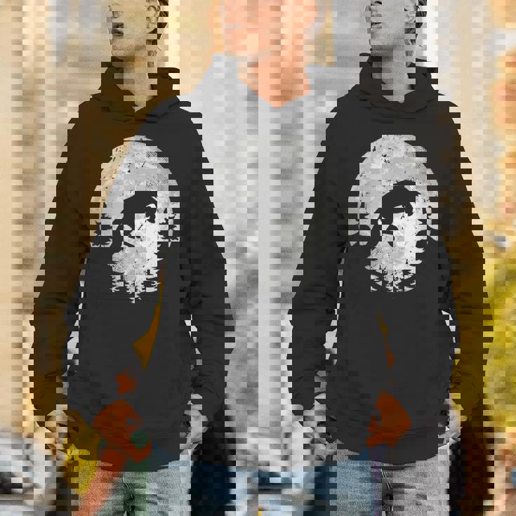 きつね 北海道 ムーンフォックスジャンプ 動物の自然を探している パーカー