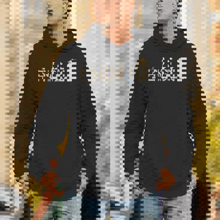 くりこ ギブミー睡眠 『Enoki』 きのこ シュール 男女兼用 グッズ パーカー