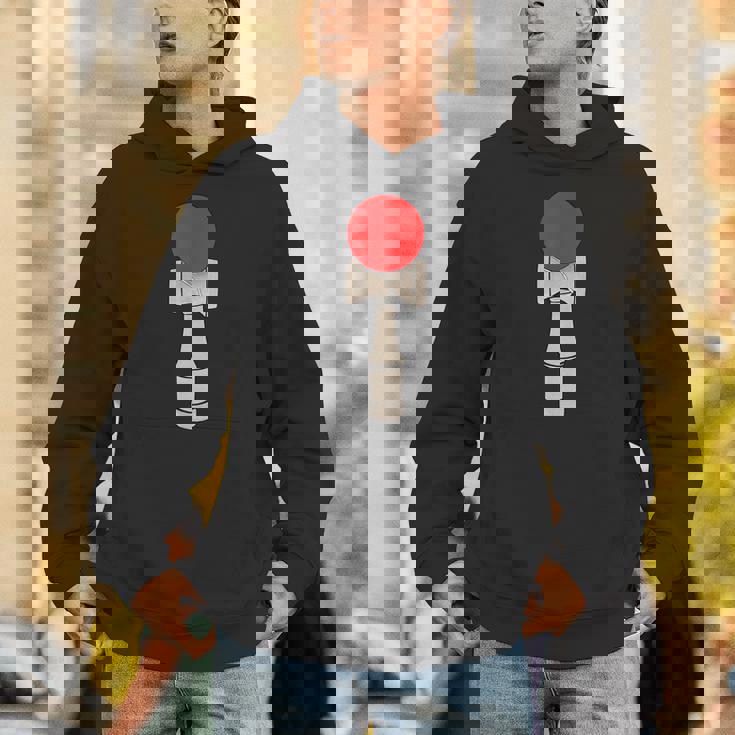 けん玉 日本製ボールとカップシャツ パーカー