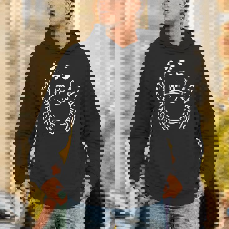 たこ カニ 面白い 長袖tシャツ パーカー