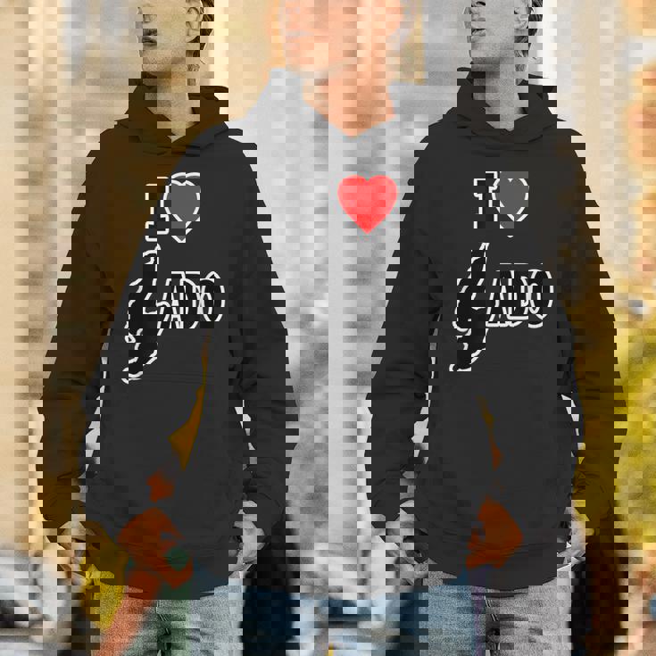 アイラブ・Sado 佐渡島 地図（I Love ハート）【47都道府県】Jimo-T ジモティ お土産 面白 パーカー