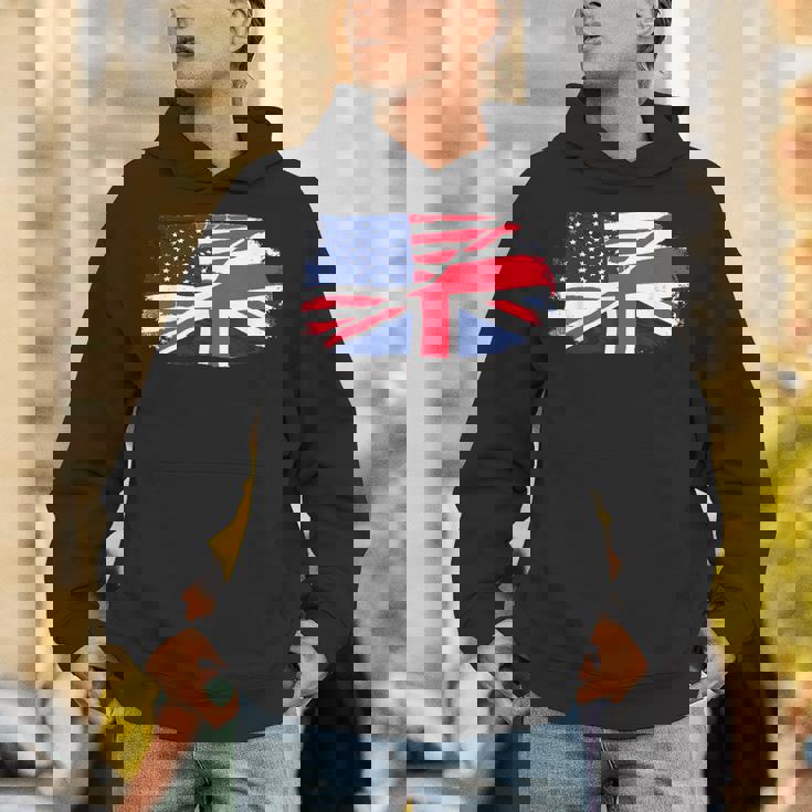 アメリカの国旗-ユニオンジャック-イギリスの国旗 Usa Flag Union Jack Uk Flag パーカー