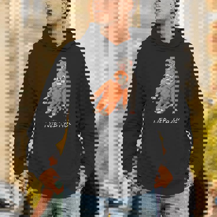 アローンベイビーモンキーパンチ 抱きしめたい可愛いデザイン パーカー