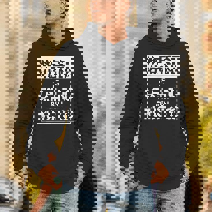 ウェストバージニアtシャツ Westirginia Is Calling And I Must Go パーカー