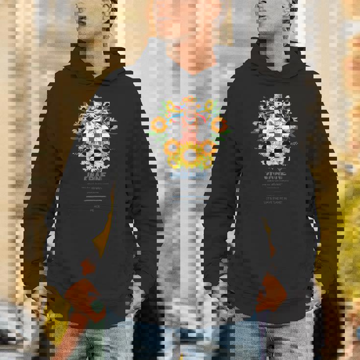 ウクライナガール、ウクライナを支援 パーカー