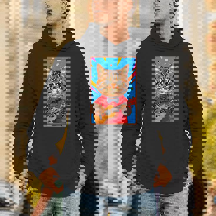 ウクレレ猫 パーカー