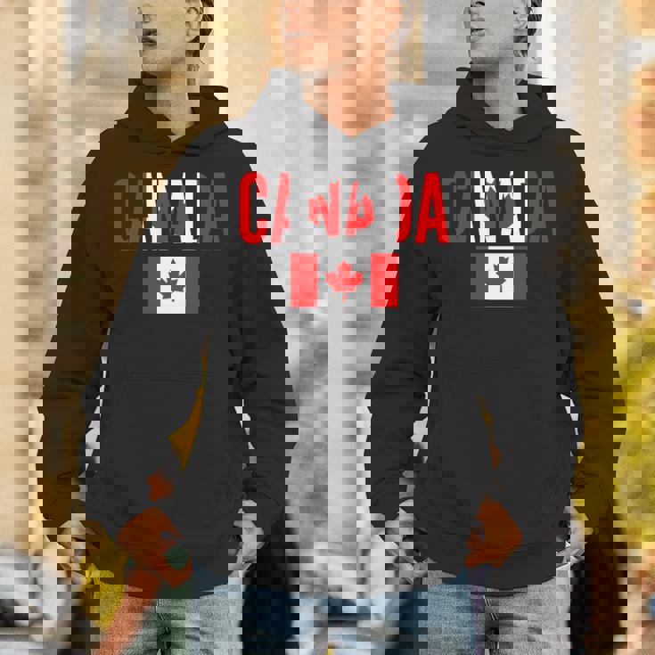 カナダ カナダの国旗 長袖tシャツ パーカー