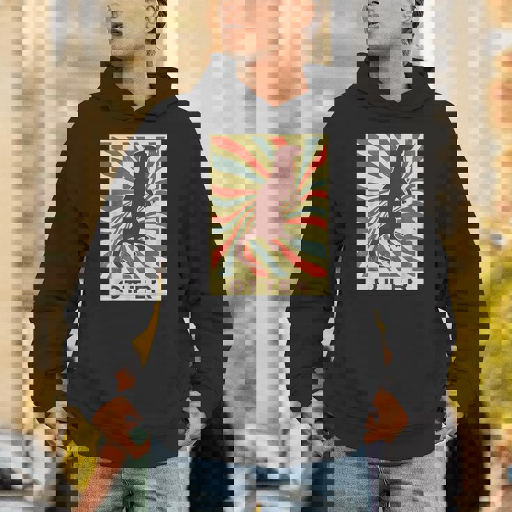 カワウソ 動物 レトロ ヴィンテージ カワウソ パーカー