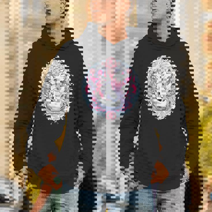 キツネ かわいい コスチューム 九尾狐 ドラゴンズ パーカー