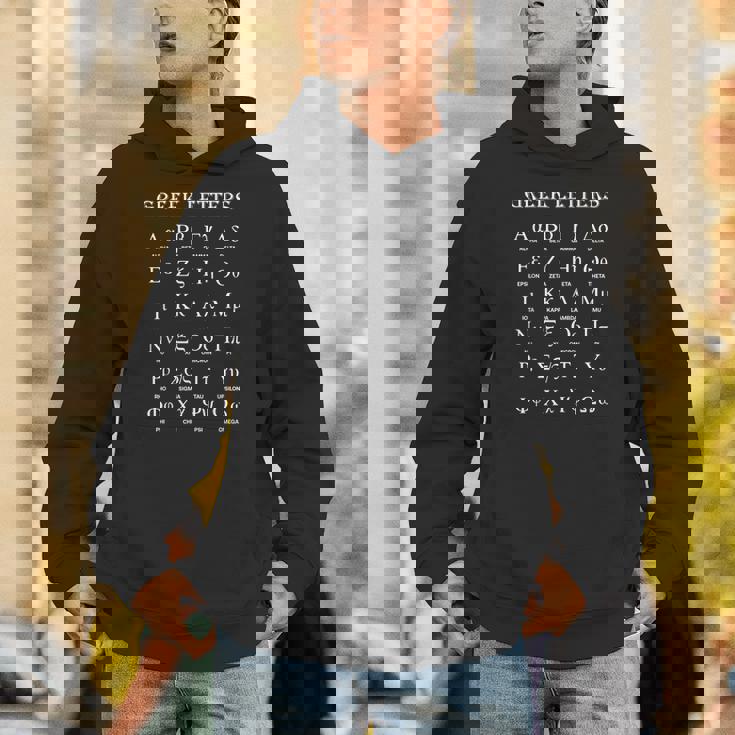 ギリシャアルファベット文字 アルファからオメガへ パーカー
