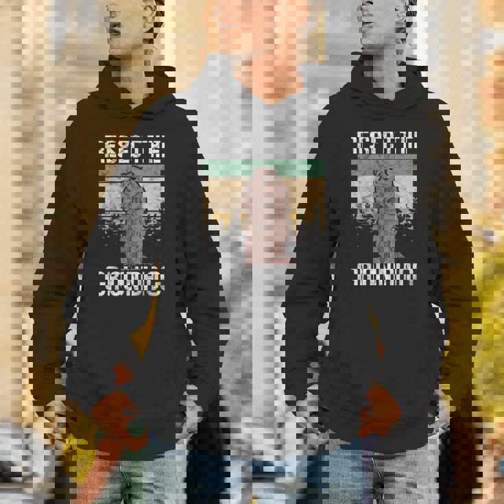 グラウンド・ホッグ Respect The Groundhog パーカー