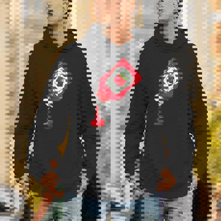 ケチャップをのせて面白いケチャップラバー パーカー