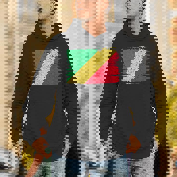 コンゴ民主共和国 旗 Democratic Republic Congo Flag Pride Proud パーカー