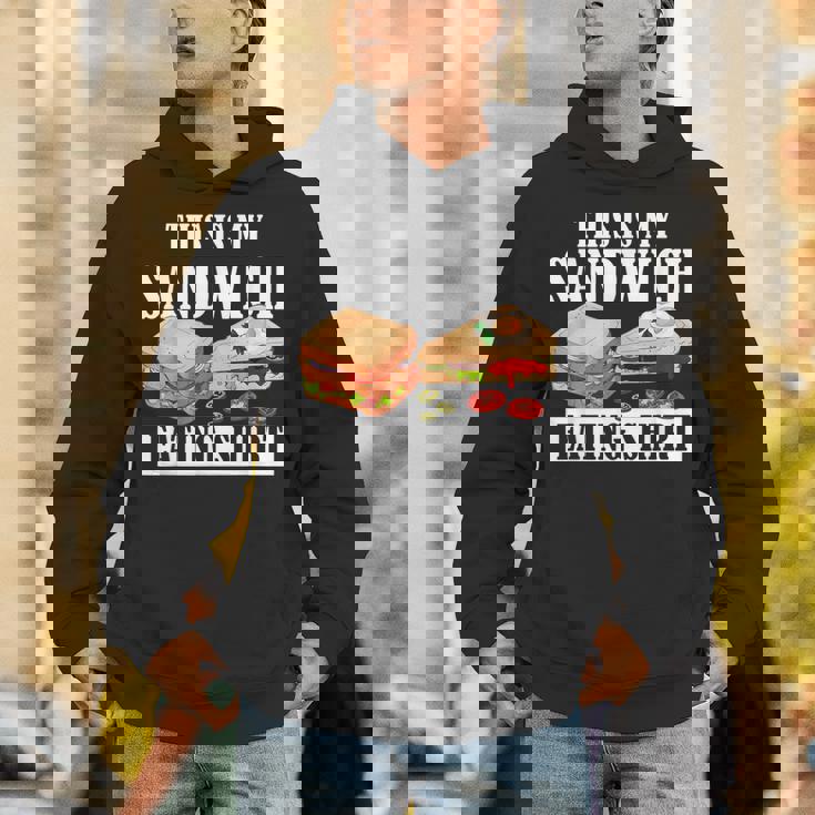 サンドイッチ服 This Is Myandwich Eating パーカー