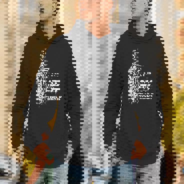 ジャズ・サックス レッツ・ジャズ・シング・アップlet's Jazz Thing Up 長袖tシャツ パーカー