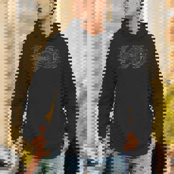 スタートレック ボイジャー スケマティック パーカー