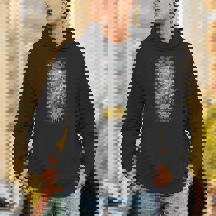 スター・ウォーズ クラシック エピソードi ファントム・メナス ポスター パーカー