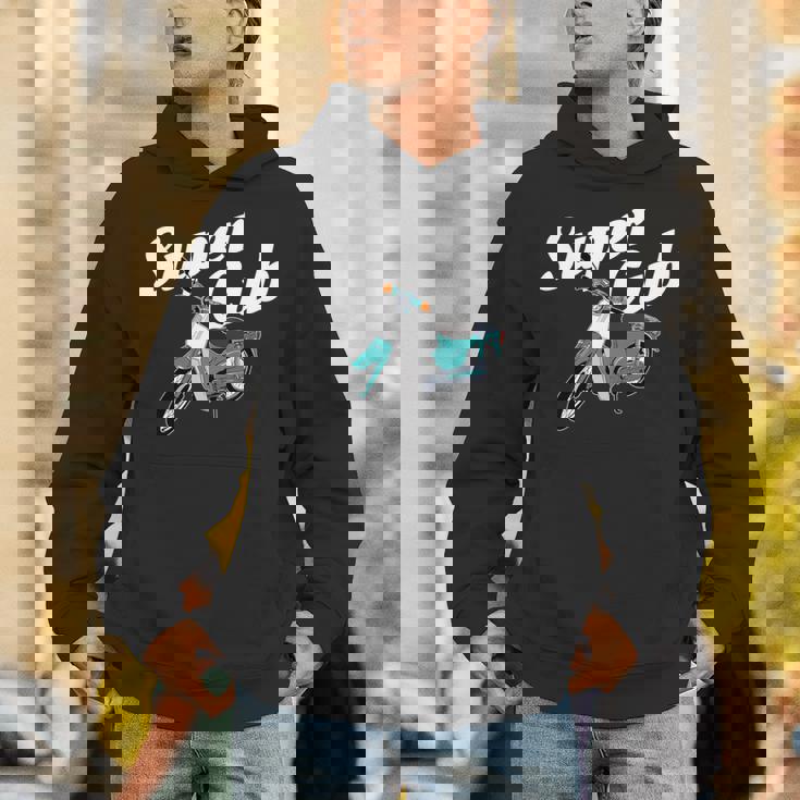 スーパーカブ 50 110 125 バイク ミニ モト スクーター カスタム 原付 二種 長袖tシャツ パーカー