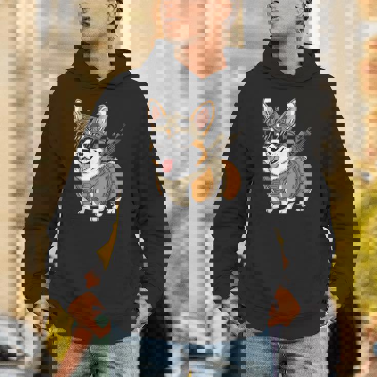 タクティカル コーギー 犬種 戦士 動物 しゃれ ミーム パーカー