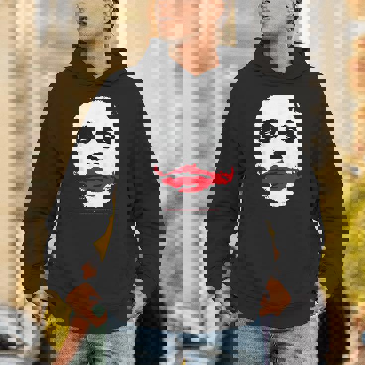 ダークナイトジョーカーの顔 ミニマリスト 象徴的なイメージ パーカー