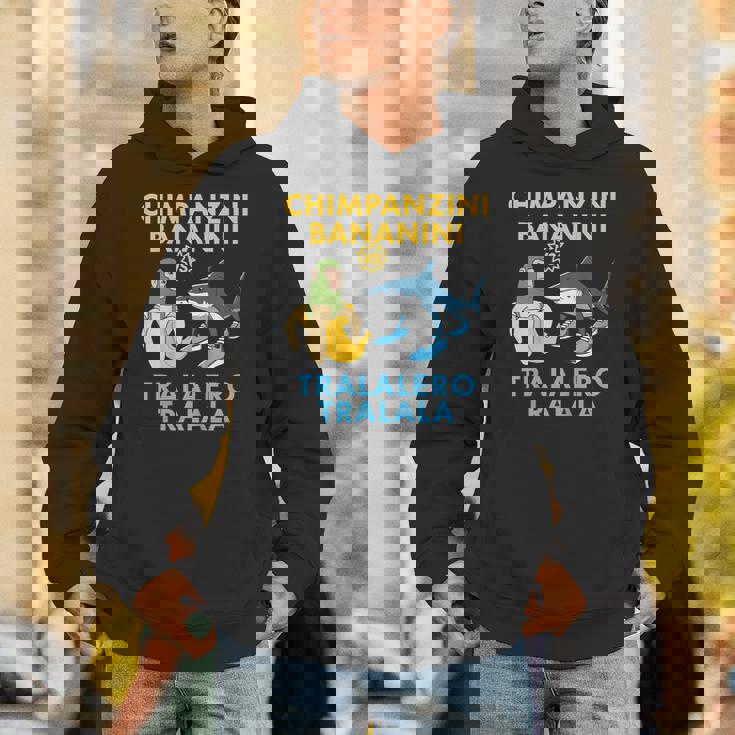 チンパンジーニ バナニーニs トララレロ トラララ 面白い 幼児向け パーカー