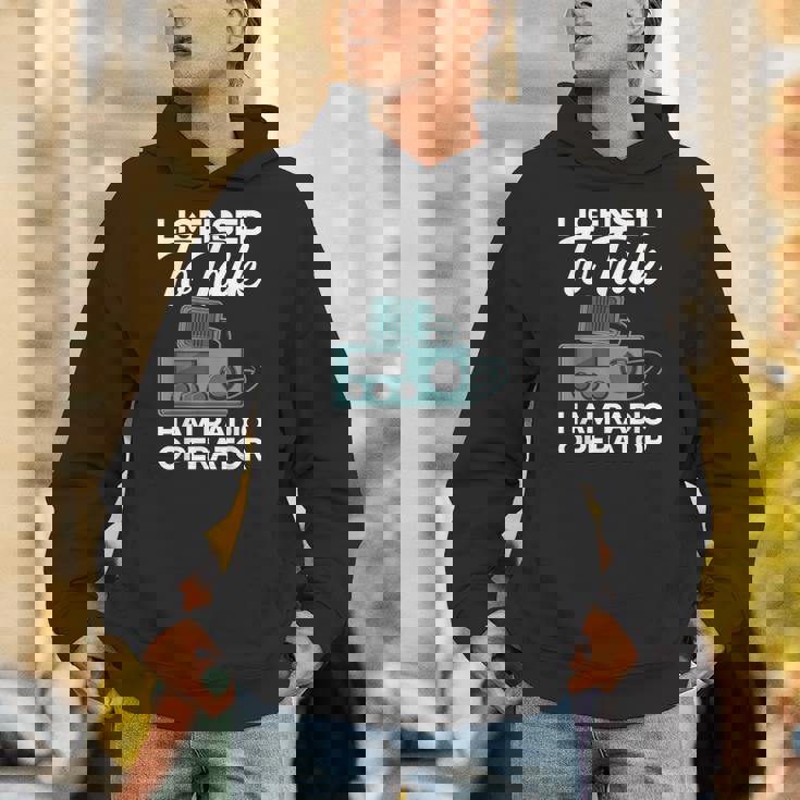 トークハム ラジオオペレーターアマチュア無線 ハム無線機許諾済 パーカー