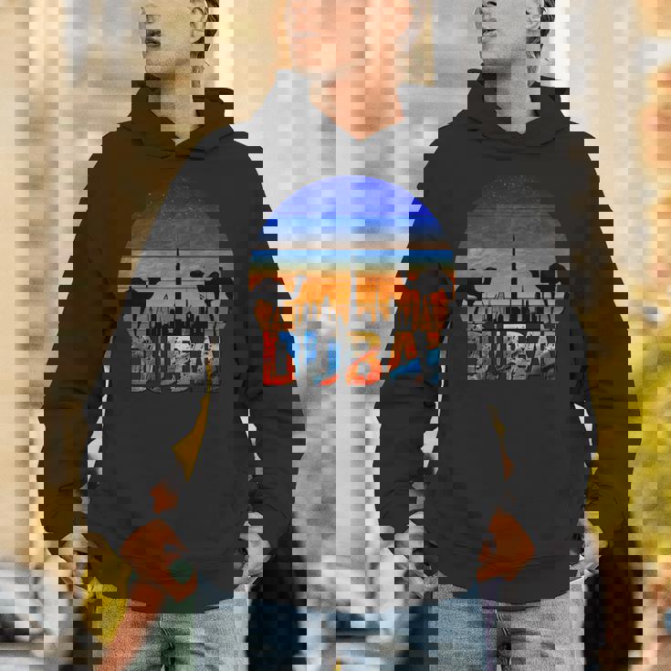 ドバイ ブルジュ ハリファ ヴィンテージ Uae ドバイ アラビア キャメル お土産 長袖tシャツ パーカー