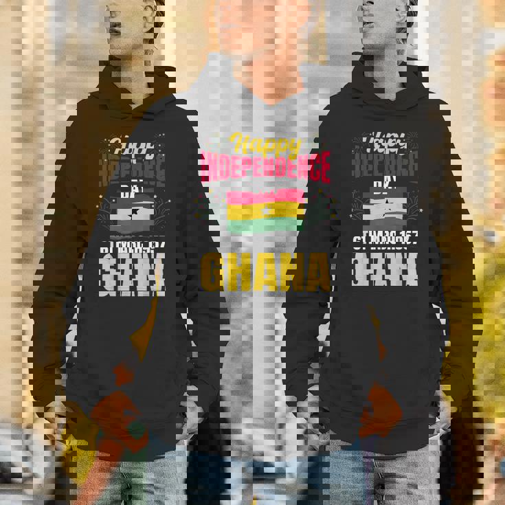 ハッピー独立記念日 ガーナ ガーナの歴史の誇り パーカー