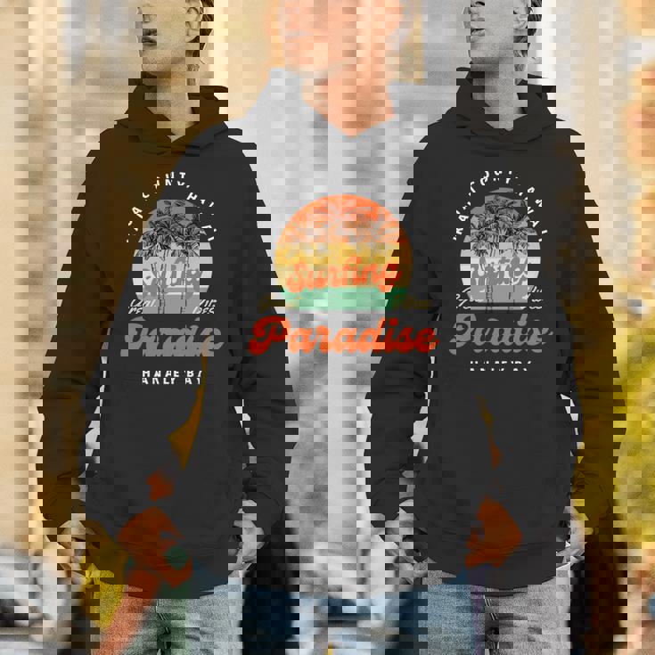 ハナレイ ベイ ハワイ カウアイ島 長袖tシャツ パーカー