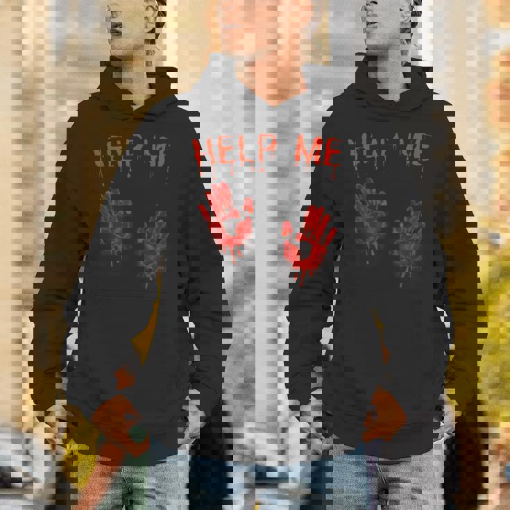 ハロウィーン-血まみれの手血のスプラッターコスチュームゾンビ パーカー