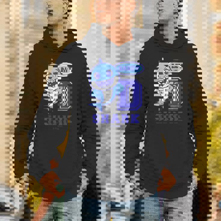 パパシャーク・レトロ・ベイシャーク・サメなかぞく・プレゼント・キッズ・メンズ・ウーマンズ パーカー