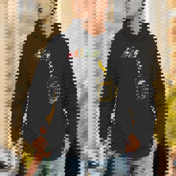 ビール 酒 面白いtシャツ 人類の進化 飲み おもしろ 飲み会 のんべえ メンズ ネタ 服 パーカー