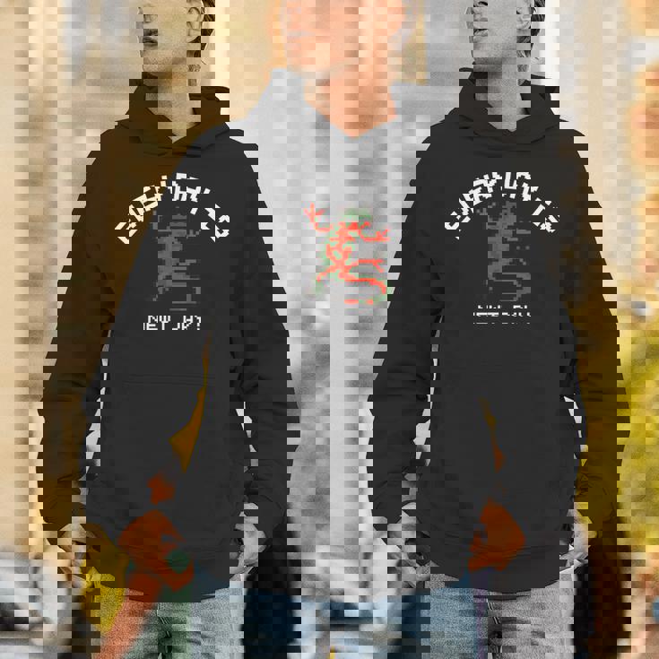 ピクセル アニマルズ アカハライモリ Japanese Fire Belly Newt 白フォント パーカー