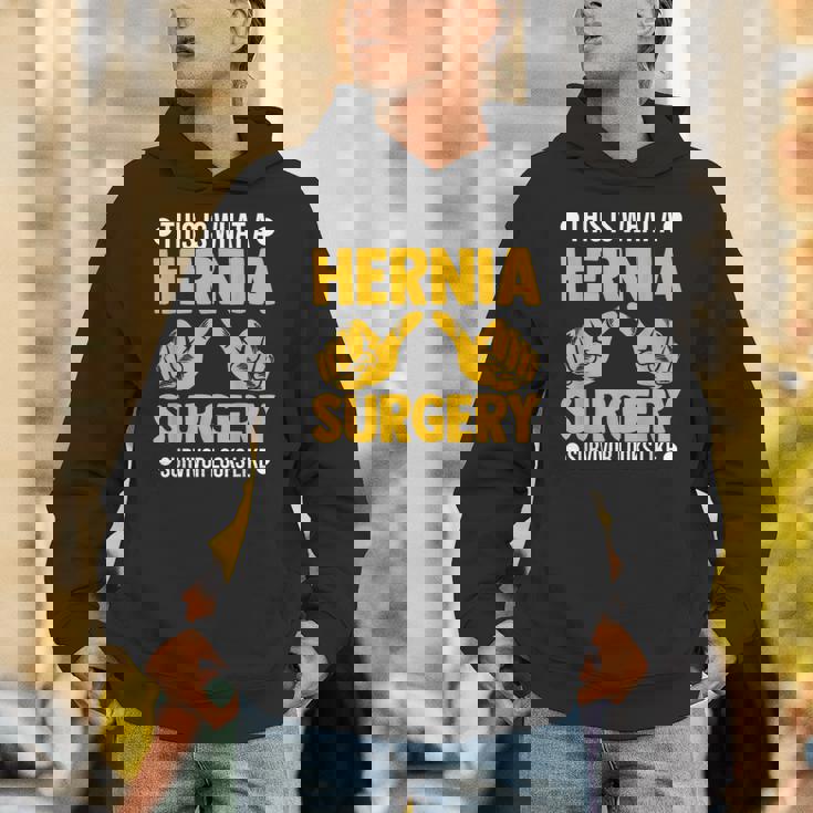 ヘルニア 手術 患者 回復 お見舞い 駄じゃれ パーカー