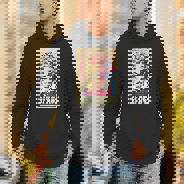 ベートーベン クラシカル音楽作曲家 レトロ パーカー